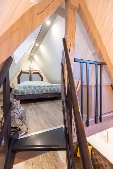 Le Puits Jaune - Gite Nature Et Spa Saint-Denis-le-Thiboult Extérieur photo