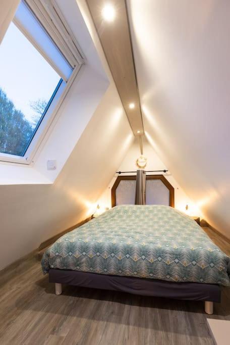 Le Puits Jaune - Gite Nature Et Spa Saint-Denis-le-Thiboult Extérieur photo
